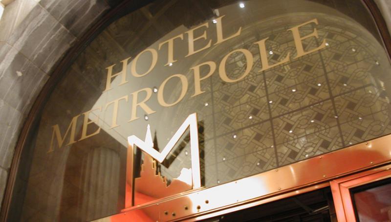 Hotel Metropole Brussel Bagian luar foto